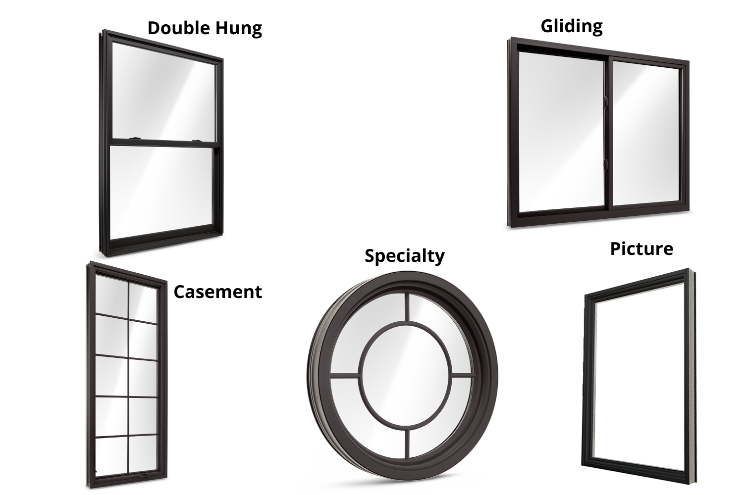 Renewal by Andersen window styles
